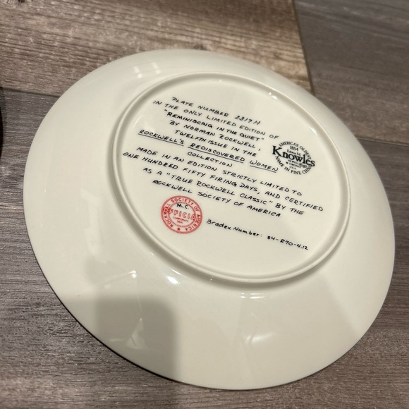 Norman Rockwell Lot of 8 Plates - Picture 13 of 15